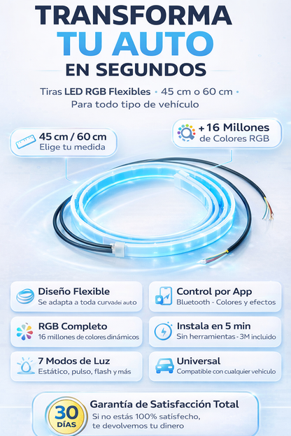 TIRAS LED RGB