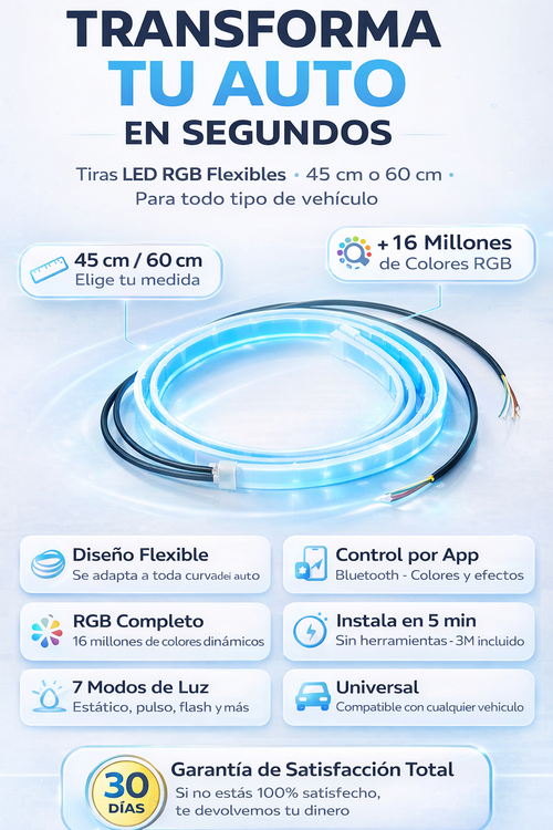 TIRAS LED RGB